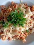 Pasta daging sapi creamy