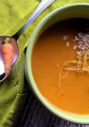 Una foto de Sopa de Calabaza