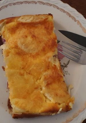 Une photo de Quiche Lardons / Chèvre
