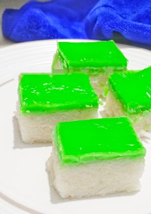 Foto resep Kue Talam Ketan Srikaya Pandan