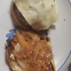 A picture of Pork Chorizo burgers.