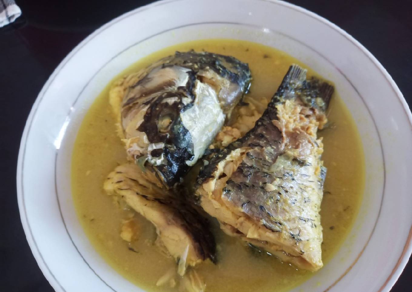 Ikan Mas Kuah Kuning Santan