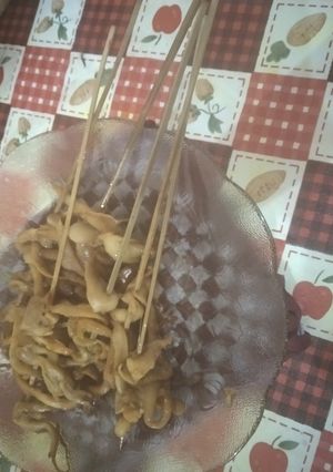 Foto resep Sate Jamur