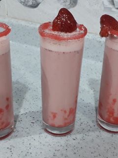 صورة لوصفة عصير فراوله