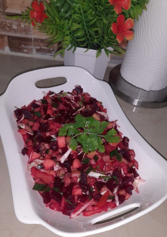 صورة لوصفة سلطة شمندر 🍋🥗