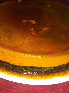 Una foto de Torta imposible (Dulce de leche y oreo)