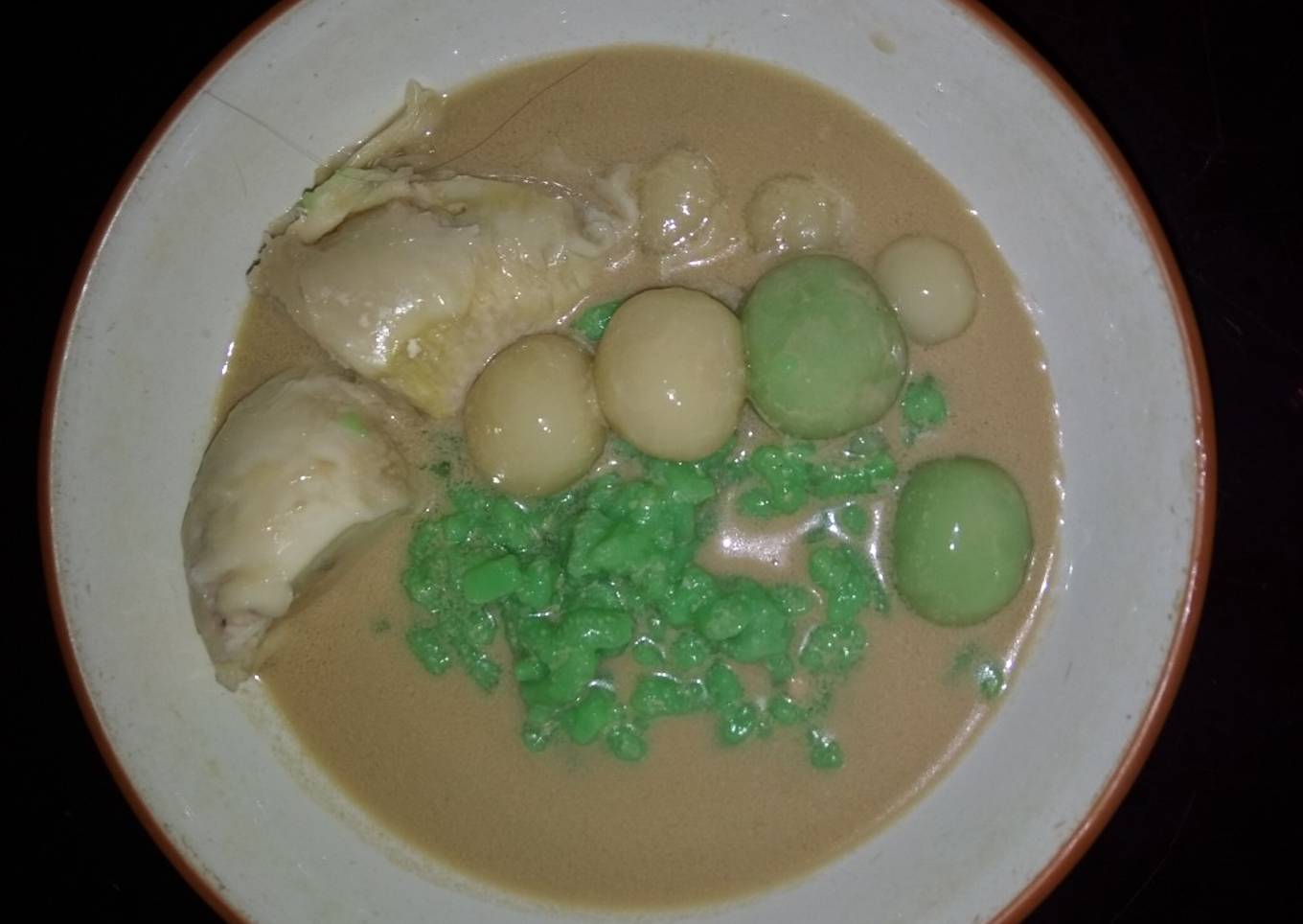 Cendol candil durian