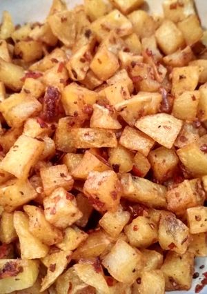 Foto resep Kentang gurih pedas