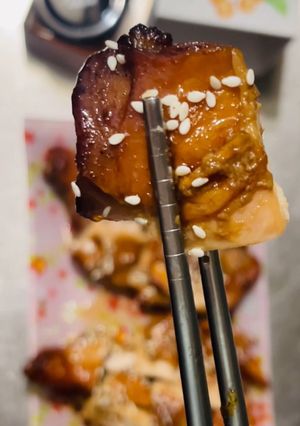 蜜汁烤雞腿「宏基龍眼蜜」 的食譜成品照片