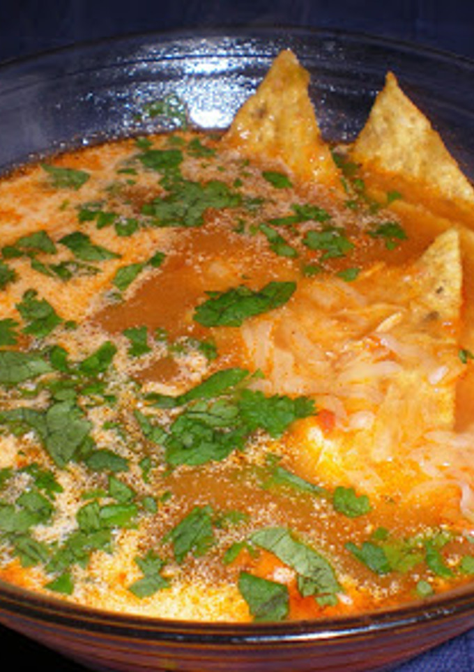 Una foto de Sopa azteca