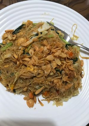 Foto resep Bihun goreng telur