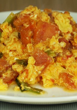 【哇菜影音食譜】番茄炒蛋 的食譜成品照片