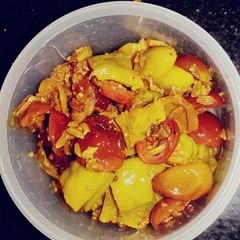 A picture of Mirchi karaunde.