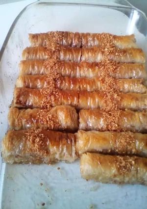 صورة لوصفة جلاش بالكنافه