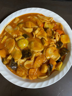 صورة لوصفة مطازيز بالخضار (باذنجان و كوسا)