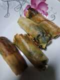 Fried Spring Rolls with Chive Filling