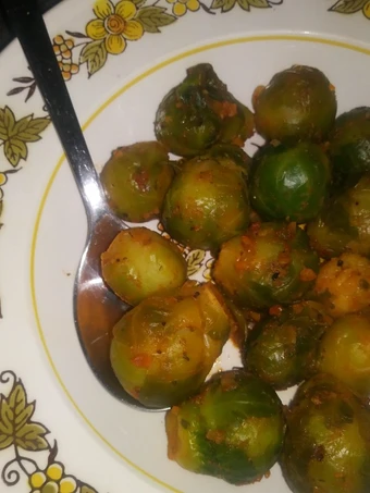 Recipe Sauteed Brussel Sprouts which Delicious