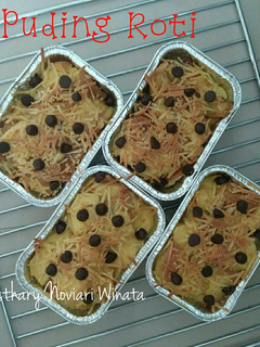 Foto resep Puding roti panggang