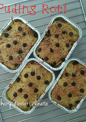 Foto resep Puding roti panggang