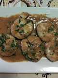 Merluza en salsa de almendras