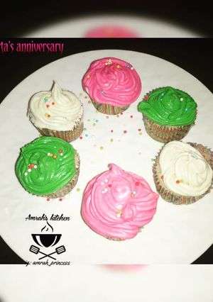 A picture of Cup cake's topping.