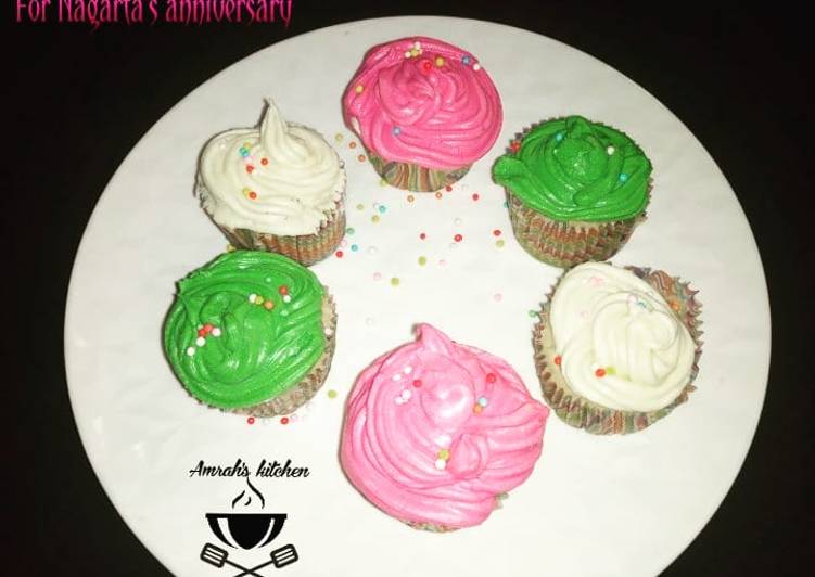Cup cake's topping