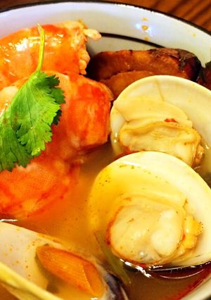泰式酸辣海鮮湯 的食譜成品照片