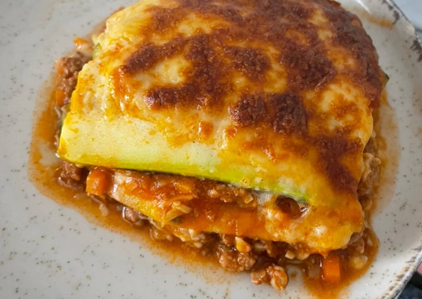 Lasaña de calabacín