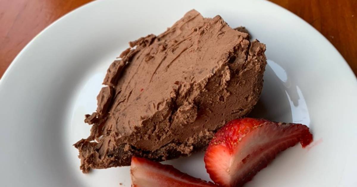 Cheesecake de chocolate keto Receta de Camila Solis Calquin- Cookpad