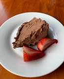 Cheesecake de chocolate keto