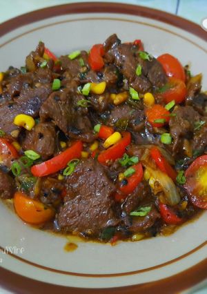 Foto resep The sexiest blackpepper beef