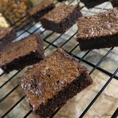 A picture of Fudgy Chocolate Brownies.