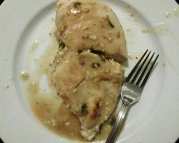 Best Recipe Garlic Lemon Butter Sauce with Chicken Delicious and Healthy