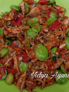 Foto resep Sambal Balado Pete Pindang Suwir