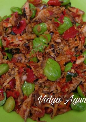 Foto resep Sambal Balado Pete Pindang Suwir