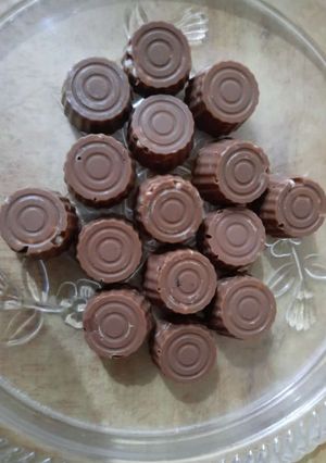 A picture of Homemade chocolate.