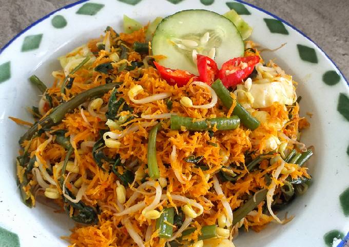 Resep: Urap sayur Enak