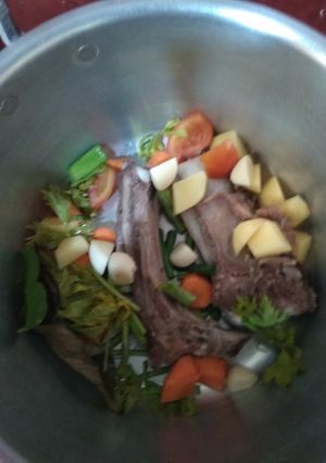 Foto resep Kaldu Sapi MPASI