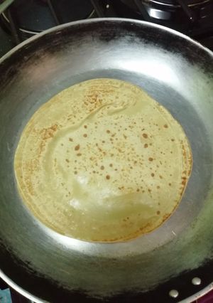 A picture of Crepes (Thin Pancakes).