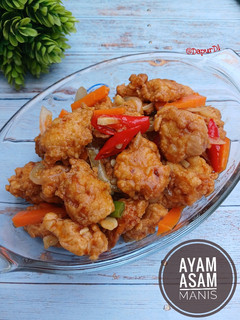 Foto resep Ayam Asam Manis