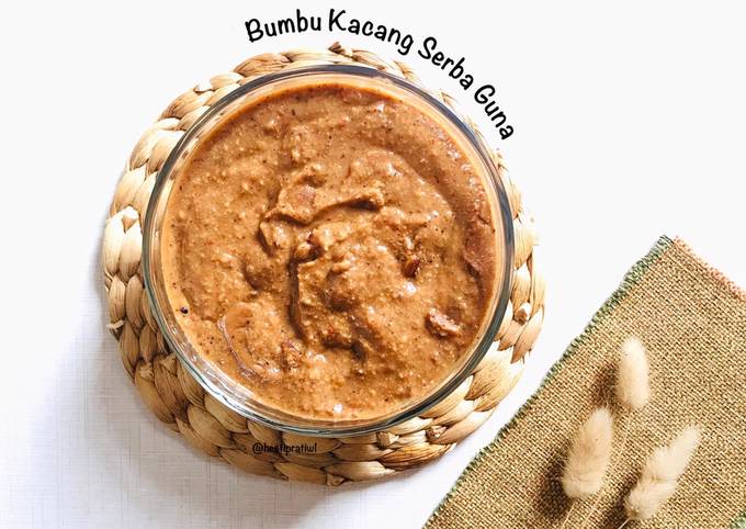 Anti Ribet, Buat Bumbu Kacang Serba Guna Yang Sederhana