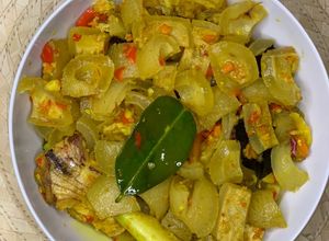 Foto resep Kikil kuning bumbu pedas