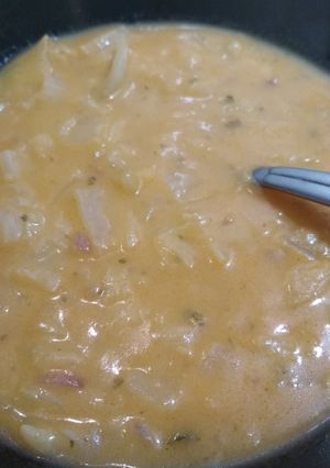 Kínai kelből főzelék recept fotója