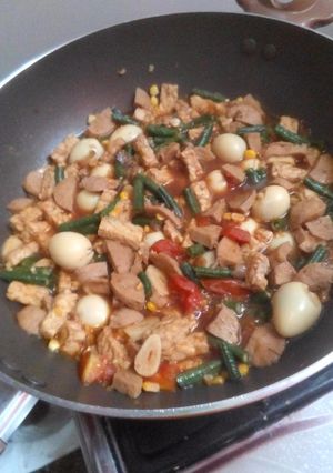 Foto resep Tumis Tempe Telor puyuh