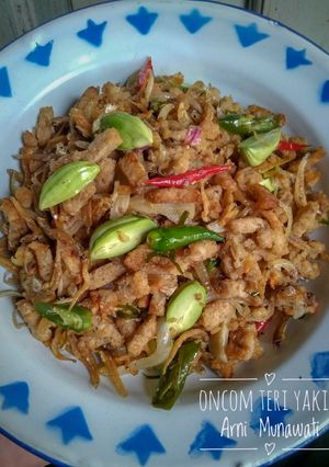 Foto resep Oncom Teri Yakin