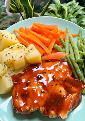 Foto resep Chicken steak bbq sauce