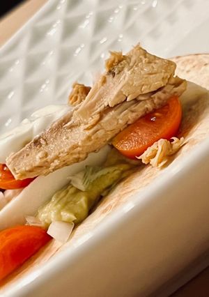 Una foto de Mini tacos de melva