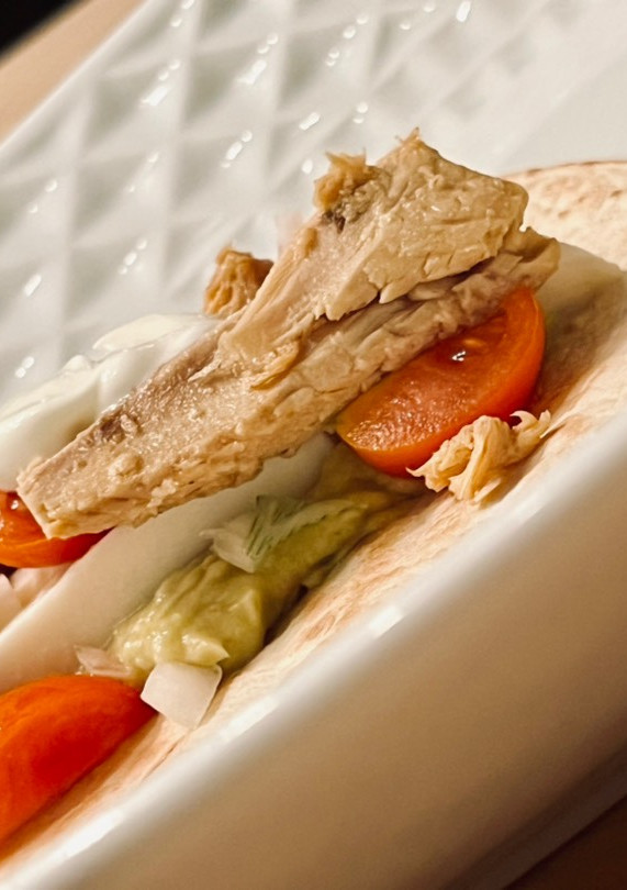 Una foto de Mini tacos de melva