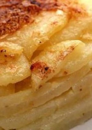 Una foto de Papas a la crema