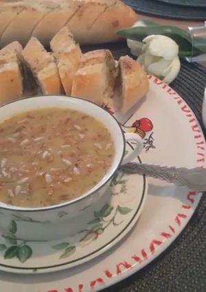 صورة لوصفة شوربه جزر والشبت